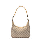 Gucci Shoulder Zip Beige Tan GG Canvas — view 5