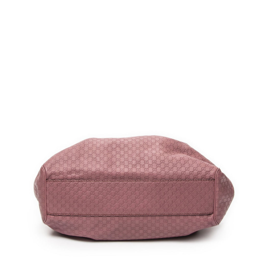 Gucci Mini Tote Pink Guccissima Leather — view 6