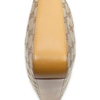 Gucci Shoulder Zip Beige Tan GG Canvas — view 8