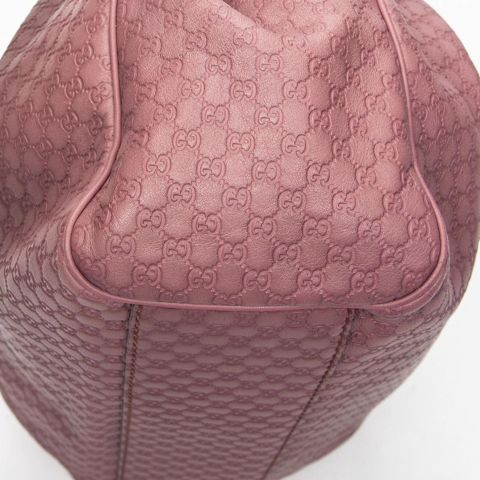 Gucci Mini Tote Pink Guccissima Leather — view 8