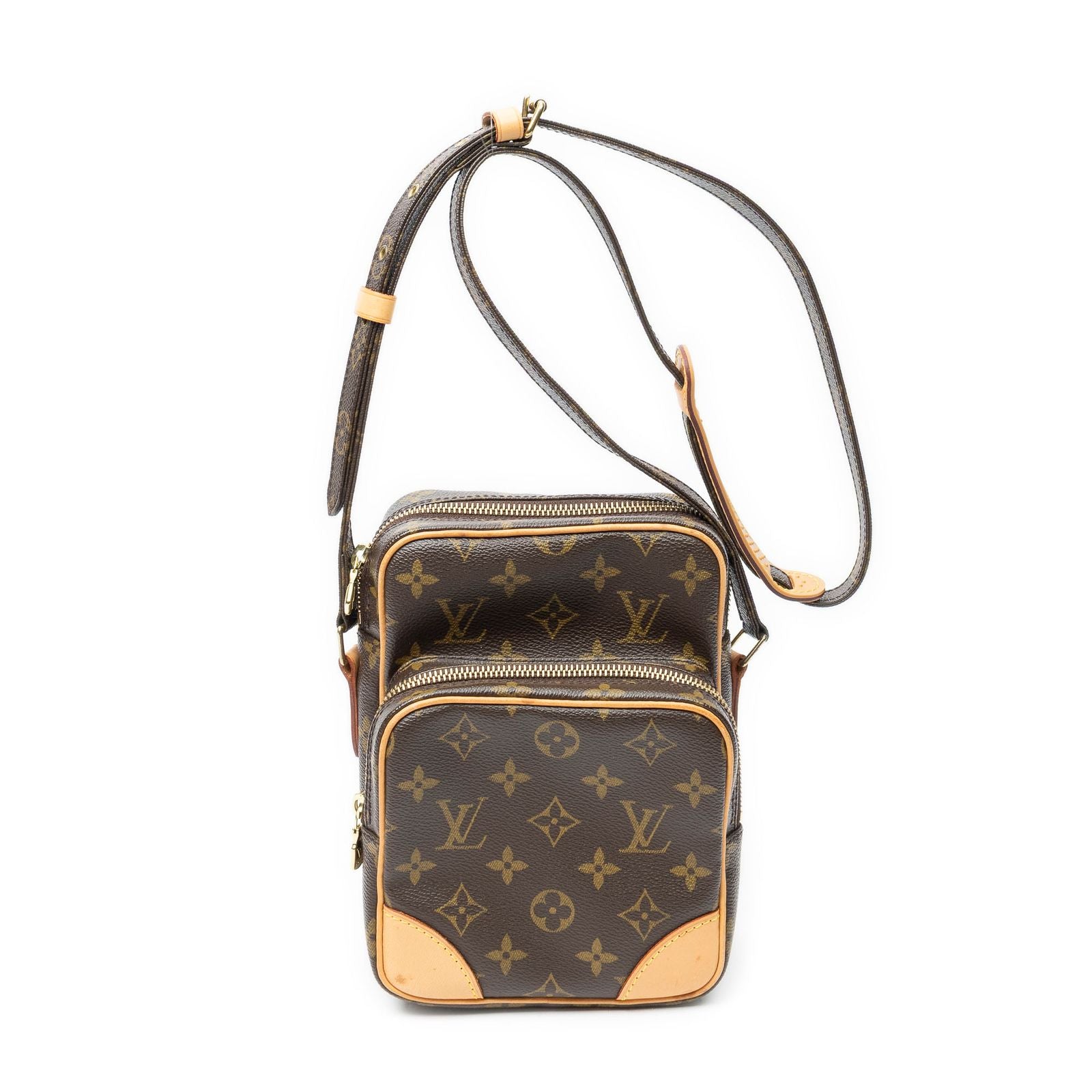 Louis Vuitton Amazon Brown Monogram Canvas Crossbody