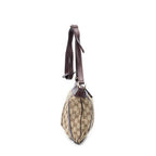 Gucci Abbey Shoulder Bag Beige Purple GG Canvas — view 4