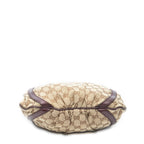 Gucci Abbey Shoulder Bag Beige Purple GG Canvas — view 6