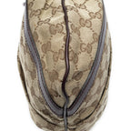 Gucci Abbey Shoulder Bag Beige Purple GG Canvas — view 7