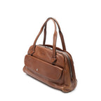Loewe Heritage Flap Pocket Boston Brown Grain Calf Leather — view 2