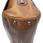 Loewe Heritage Flap Pocket Boston Brown Grain Calf Leather — view 7