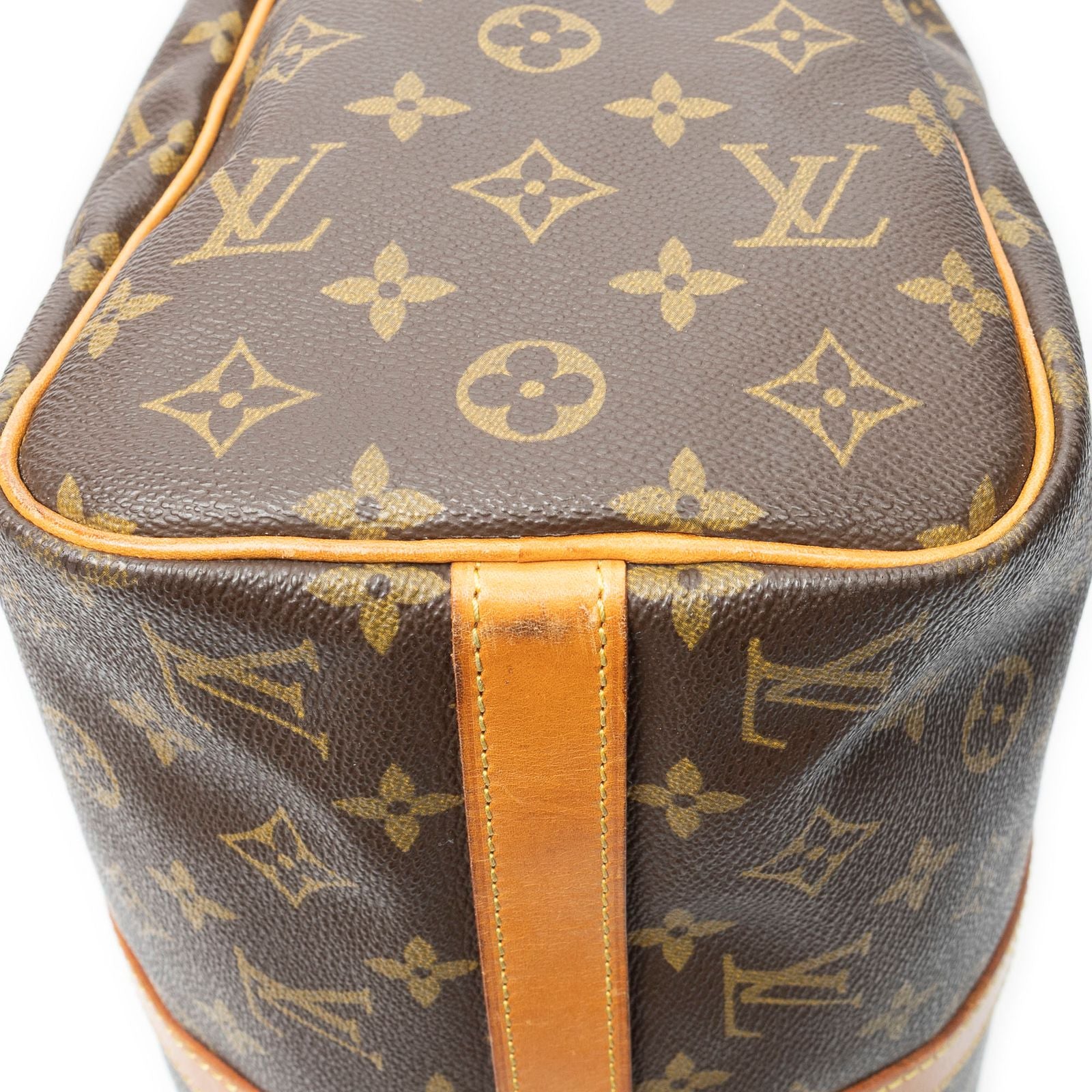 Louis Vuitton Flanerie Brown Monogram Canvas Handbag — view 8