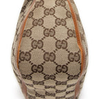 Gucci Abbey Top Handle Orange Beige GG Canvas — view 8