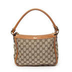 Gucci Abbey Top Handle Orange Beige GG Canvas