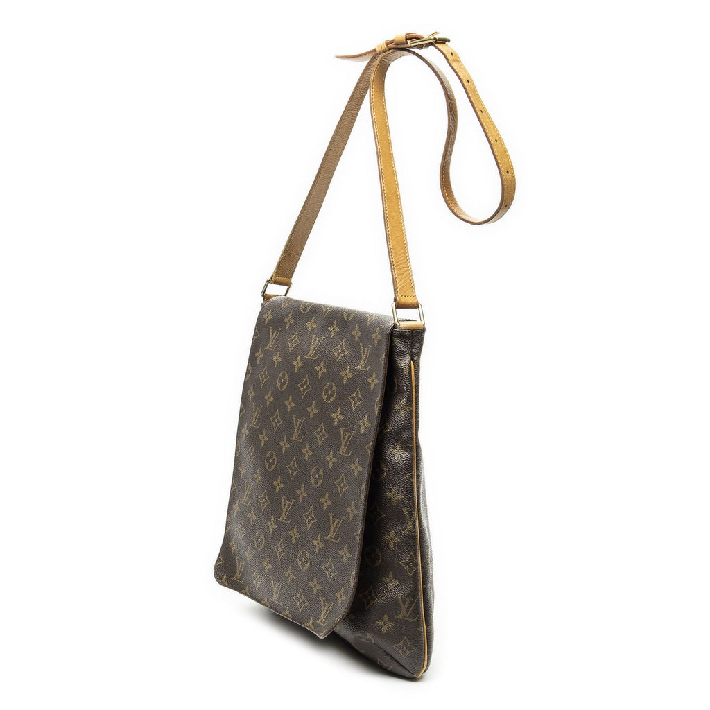 Louis Vuitton Musette Brown Monogram Canvas Shoulder — view 2