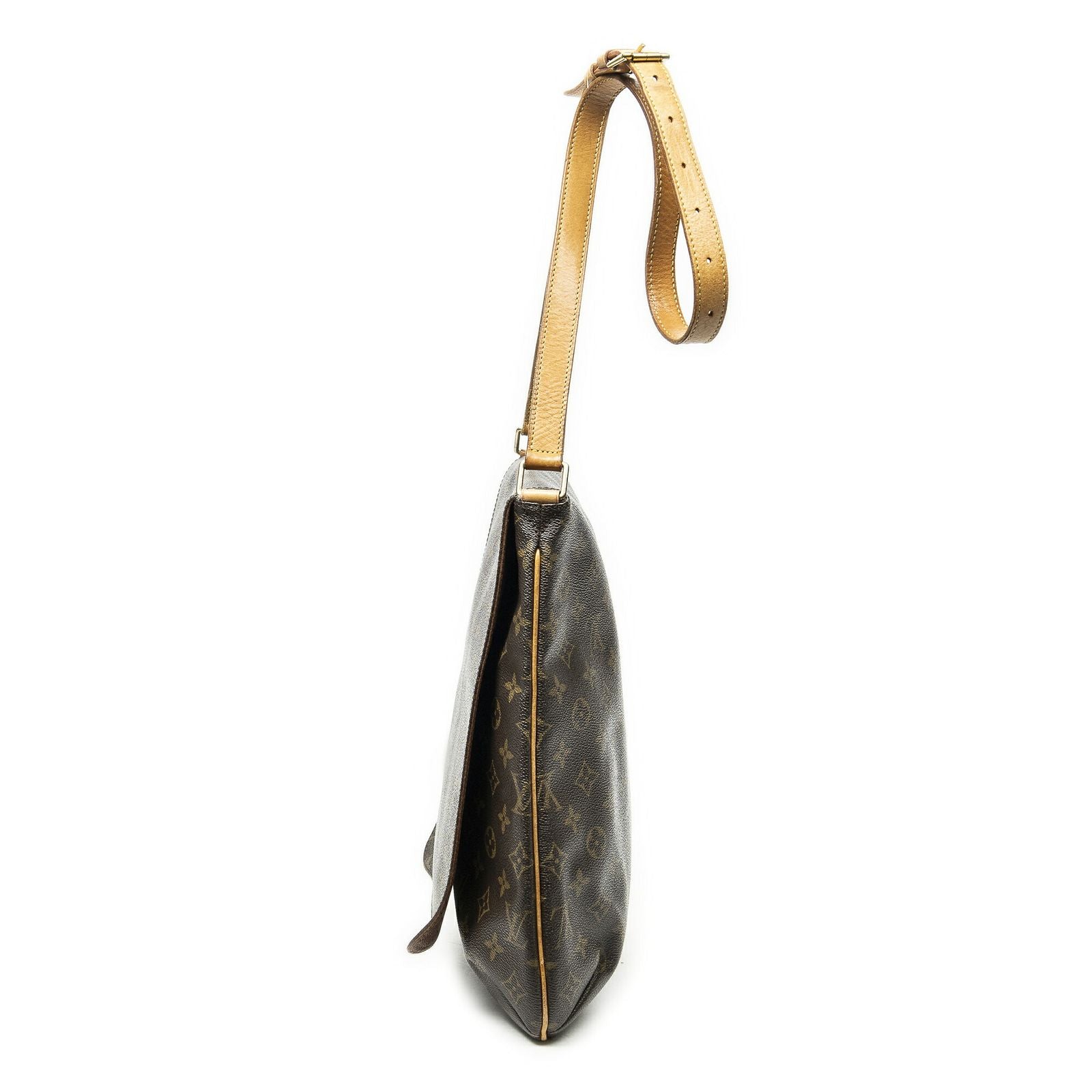 Louis Vuitton Musette Brown Monogram Canvas Shoulder — view 3