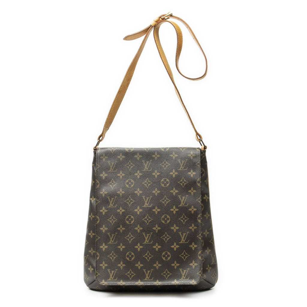 Louis Vuitton Musette Brown Monogram Canvas Shoulder