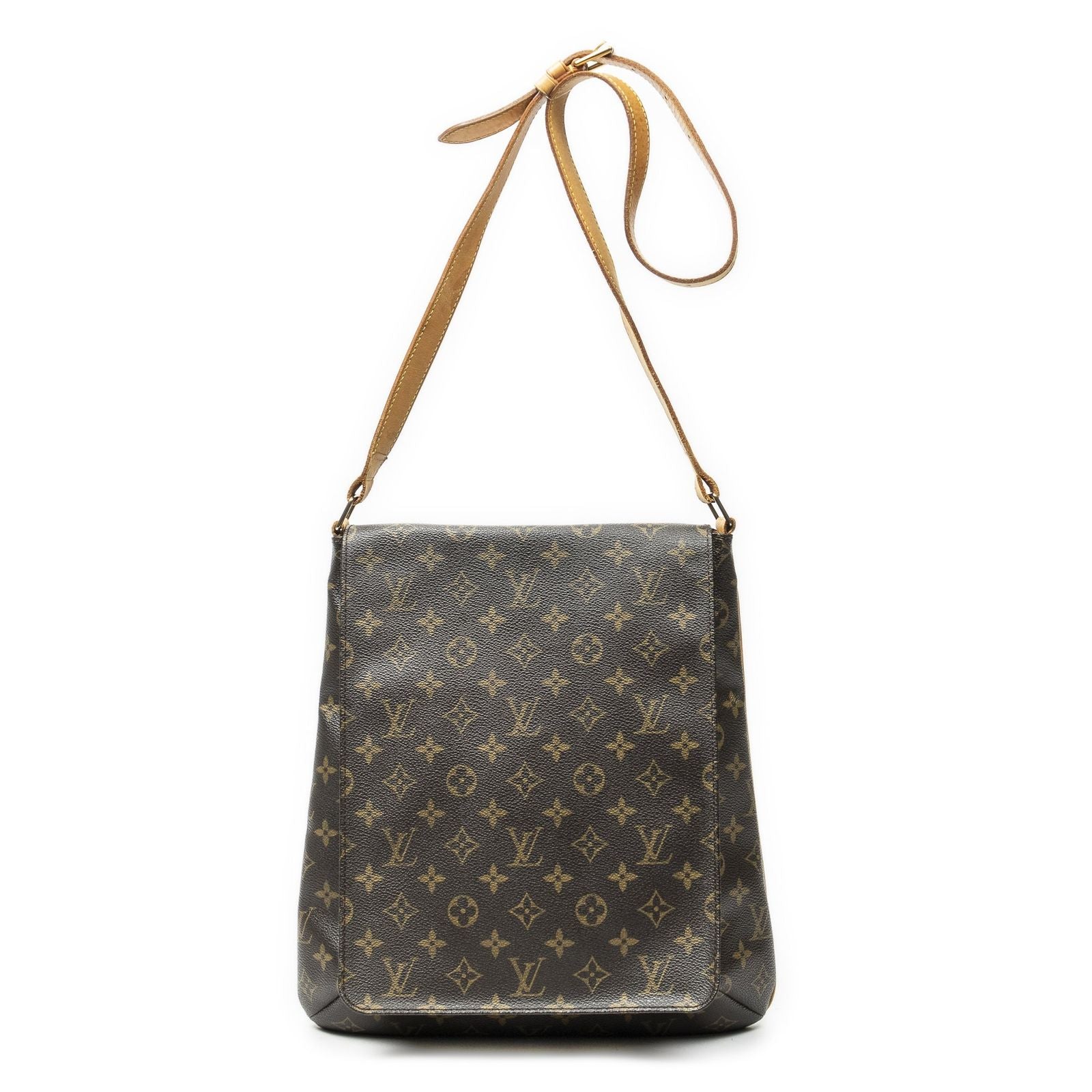 Louis Vuitton Musette Brown Monogram Canvas Shoulder