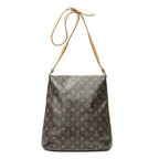 Louis Vuitton Musette Brown Monogram Canvas Shoulder — view 5