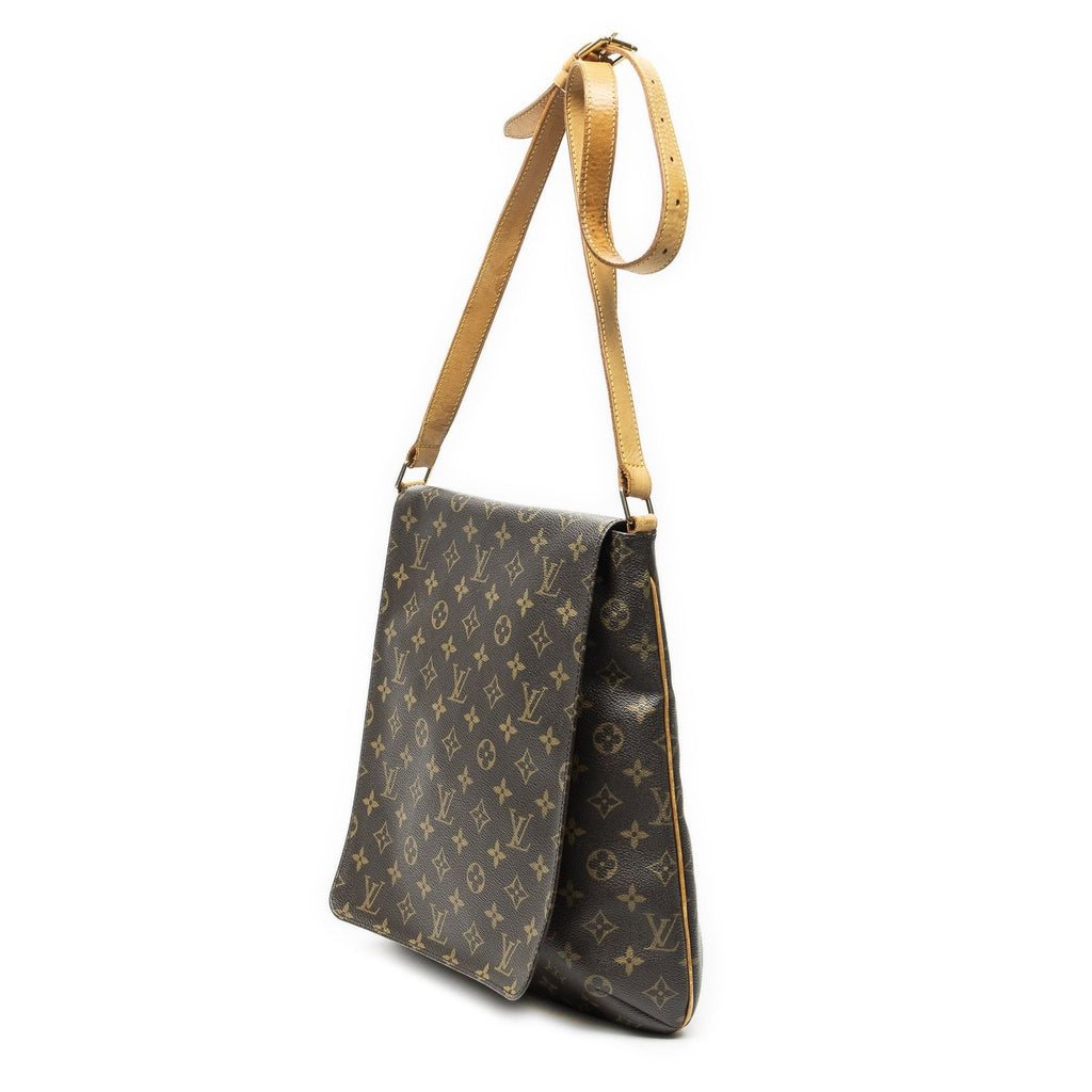 Louis Vuitton Musette Brown Monogram Canvas Shoulder — view 2