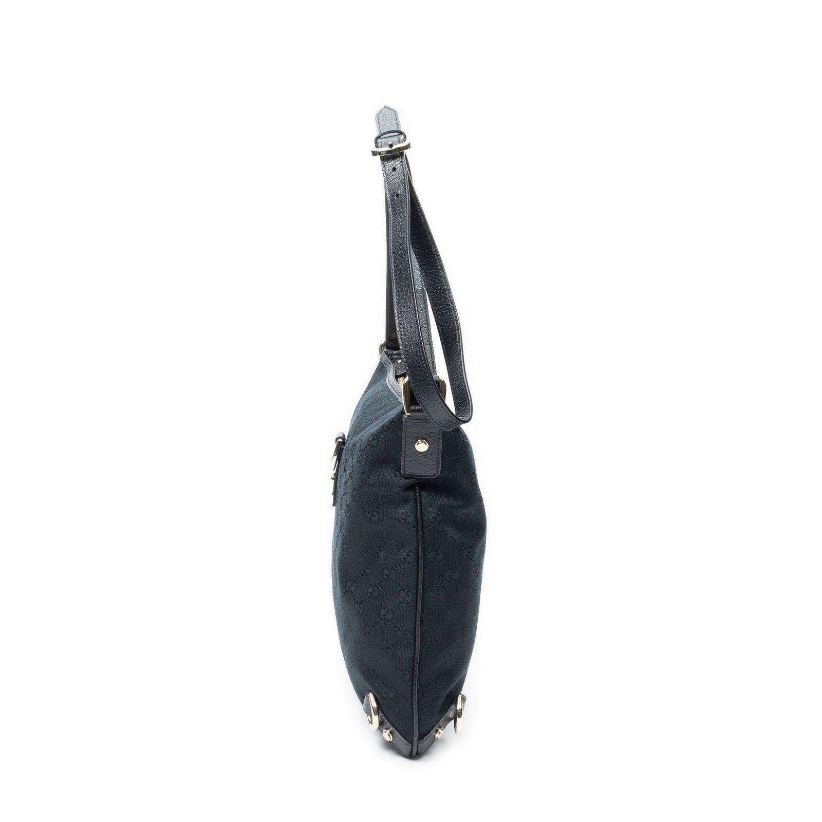 Gucci Abbey Crossbody Black GG Canvas — view 3