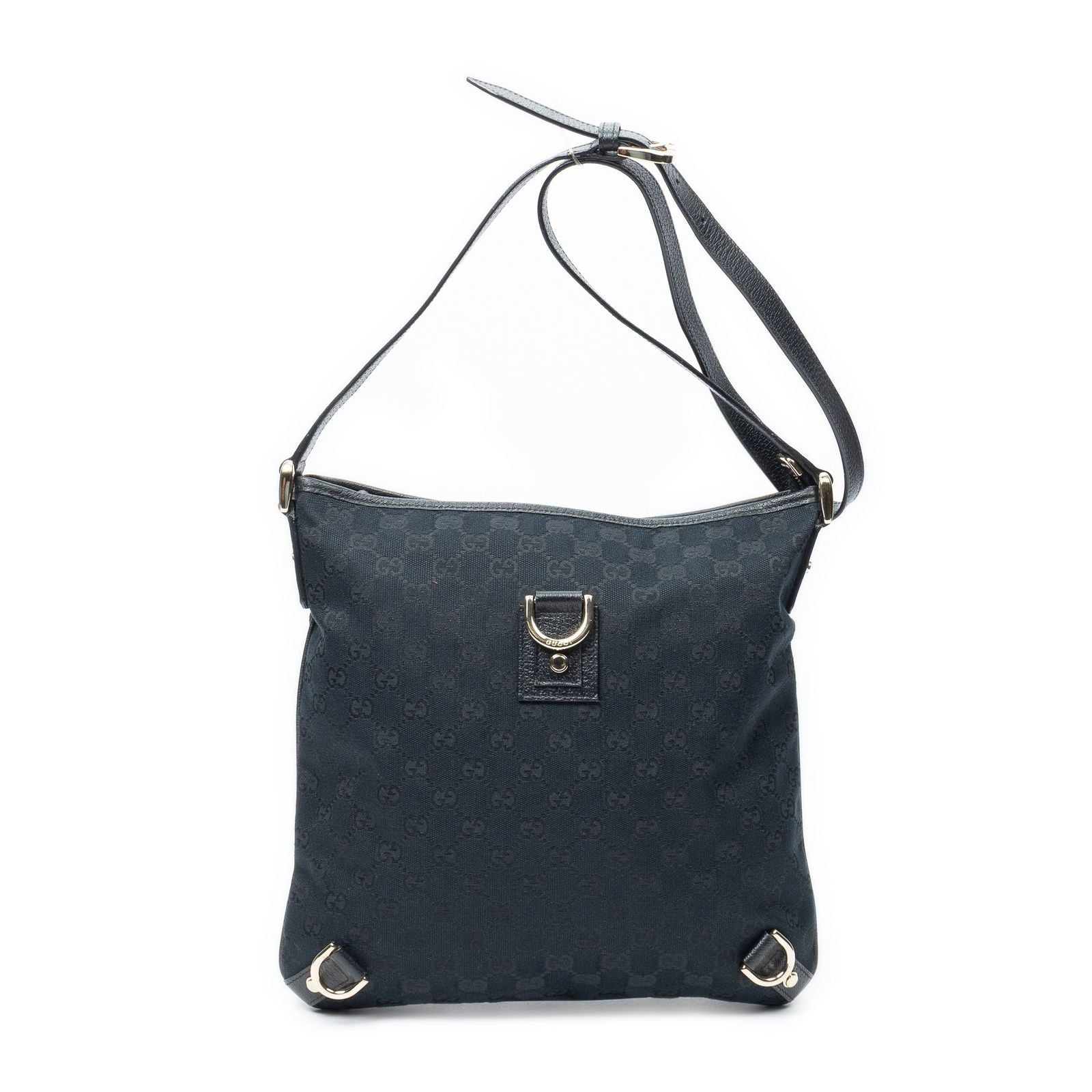Gucci Abbey Crossbody Black GG Canvas