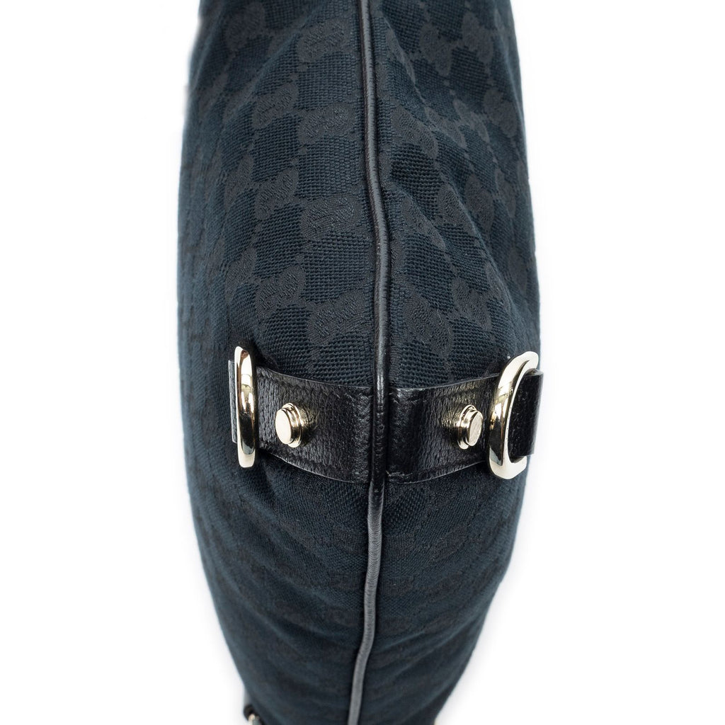 Gucci Abbey Crossbody Black GG Canvas — view 8