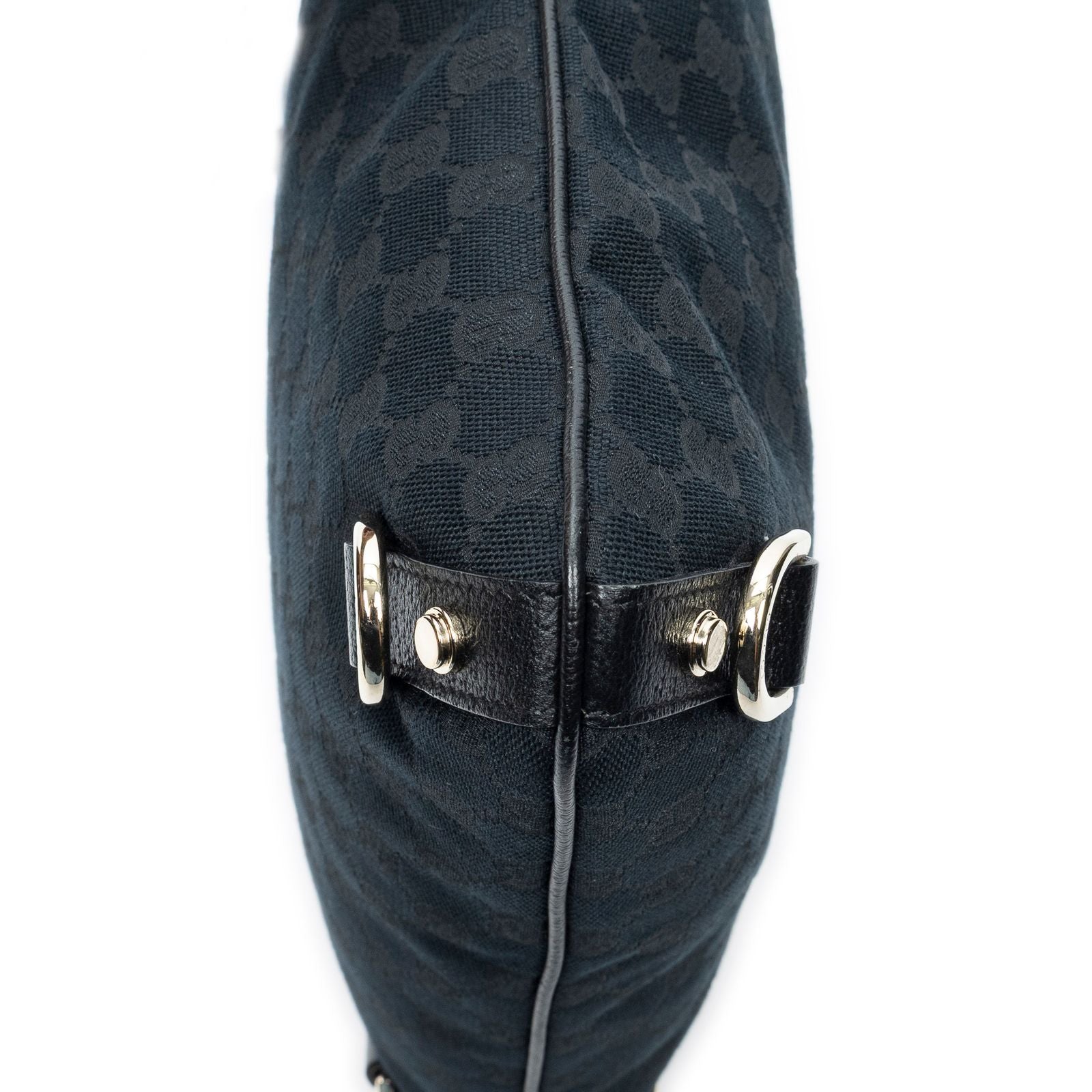 Gucci Abbey Crossbody Black GG Canvas — view 8