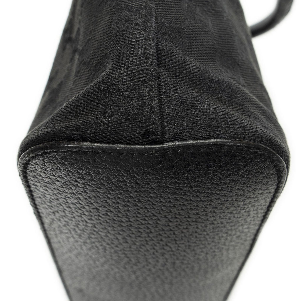 Gucci Small Hobo Black GG Canvas — view 7