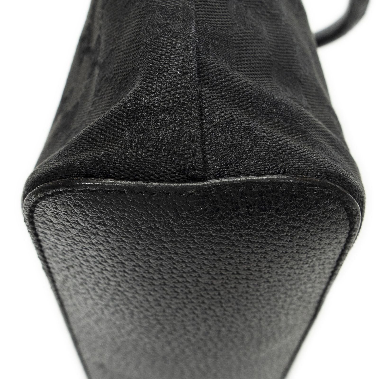 Gucci Small Hobo Black GG Canvas — view 7