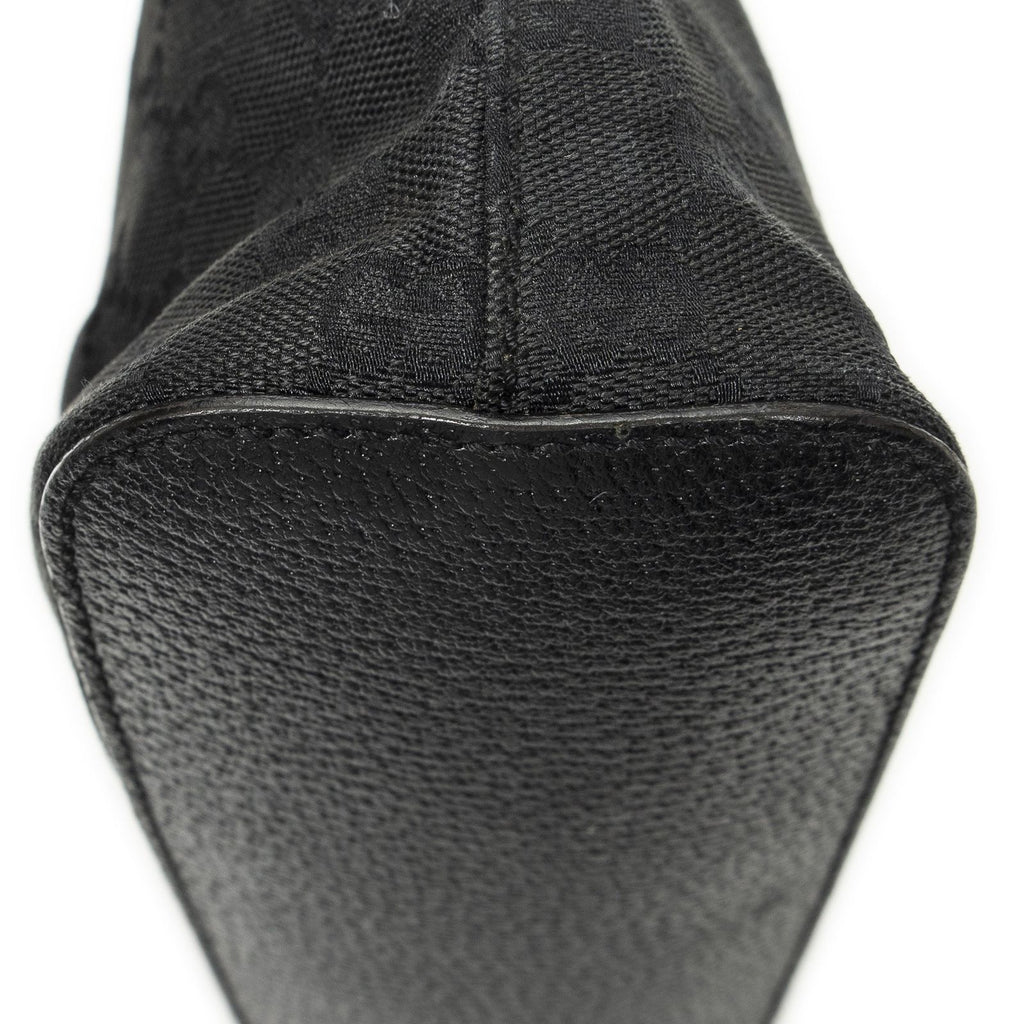 Gucci Small Hobo Black GG Canvas — view 8