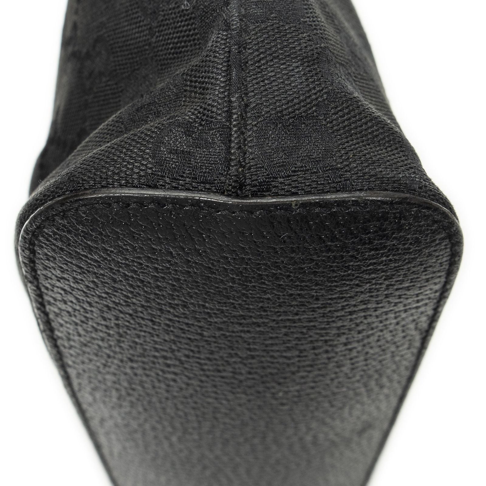 Gucci Small Hobo Black GG Canvas — view 8