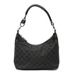 Gucci Small Hobo Black GG Canvas