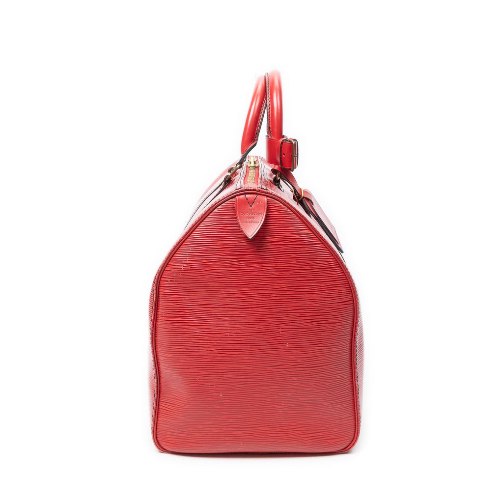 Louis Vuitton Keepall Black Stitchred — view 4