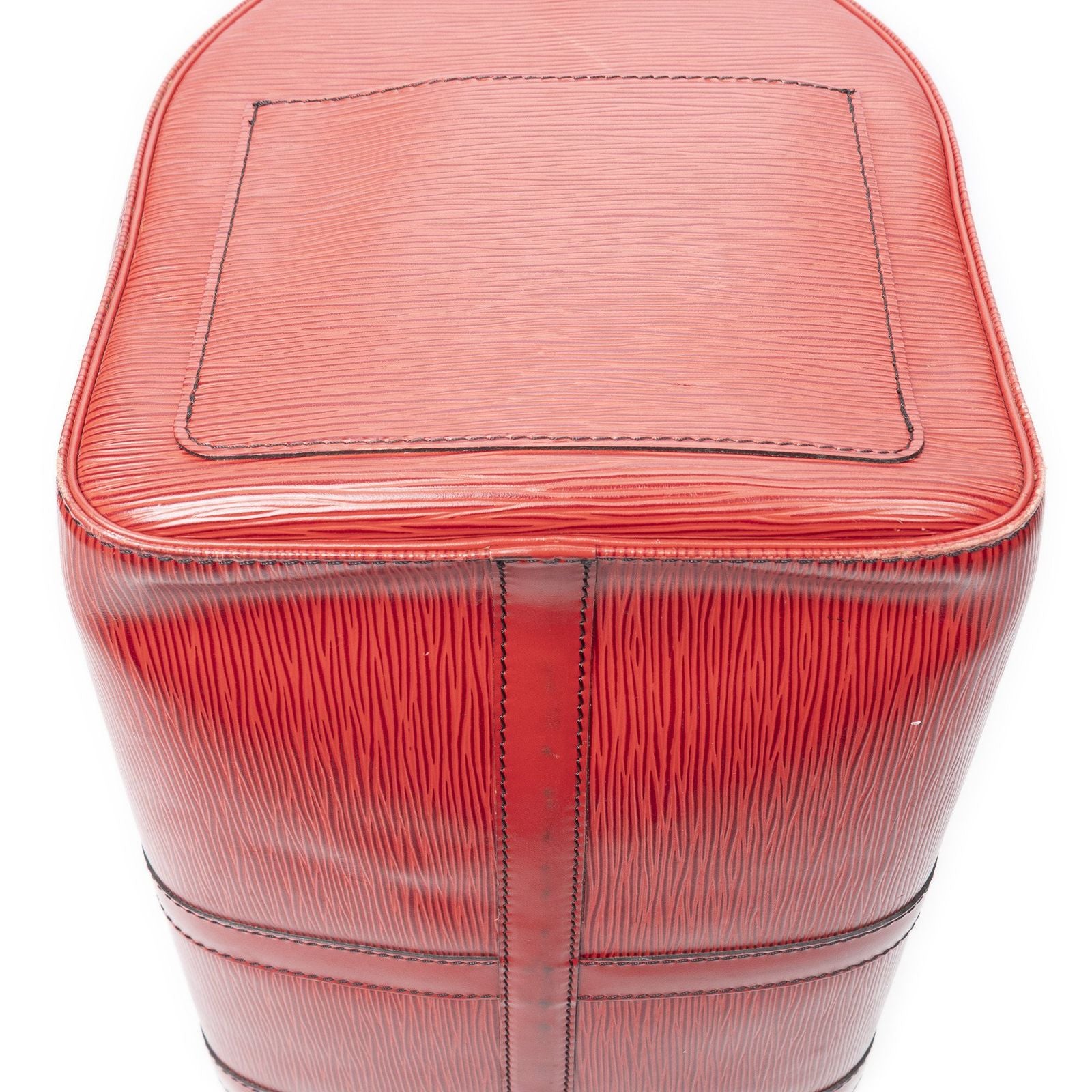 Louis Vuitton Keepall Black Stitchred — view 7