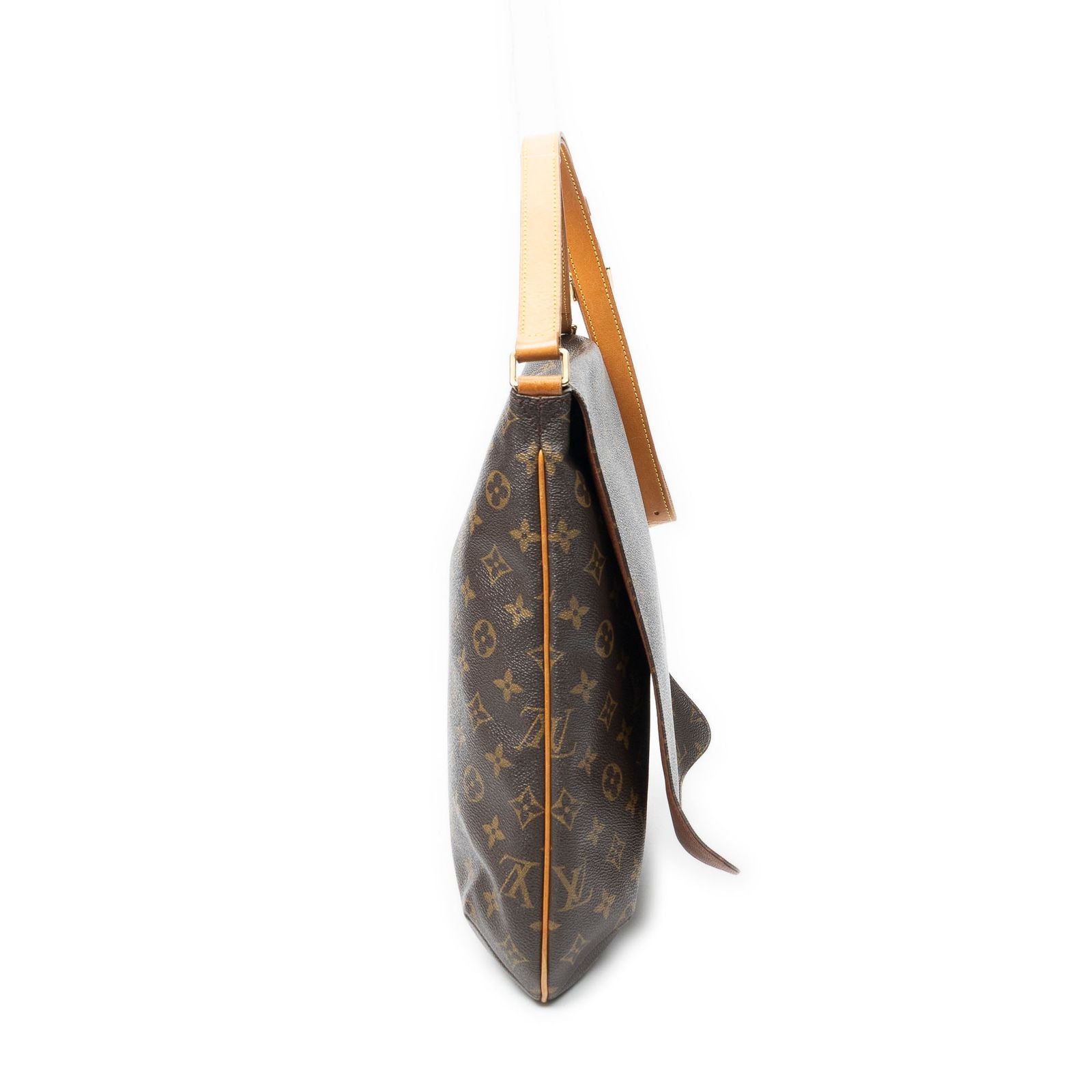 Louis Vuitton Musette Brown Monogram Canvas Shoulder — view 4