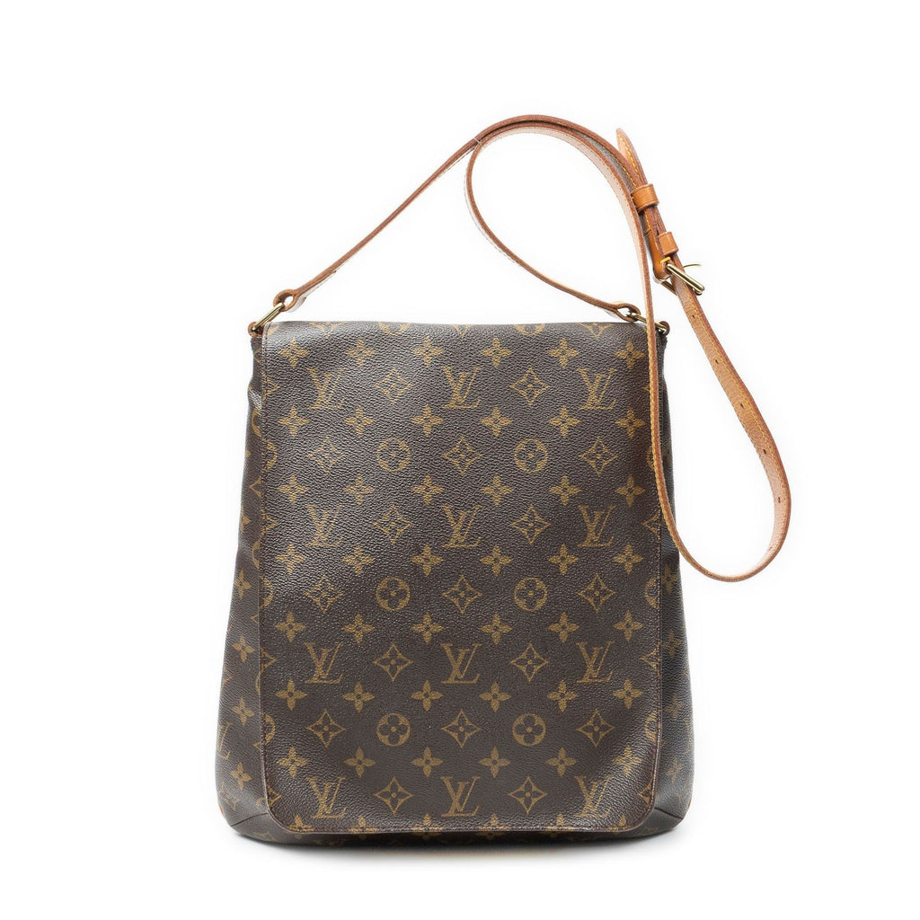 Louis Vuitton Musette Brown Monogram Canvas Shoulder