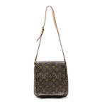 Louis Vuitton Musette Salsa Brown Monogram Canvas Shoulder