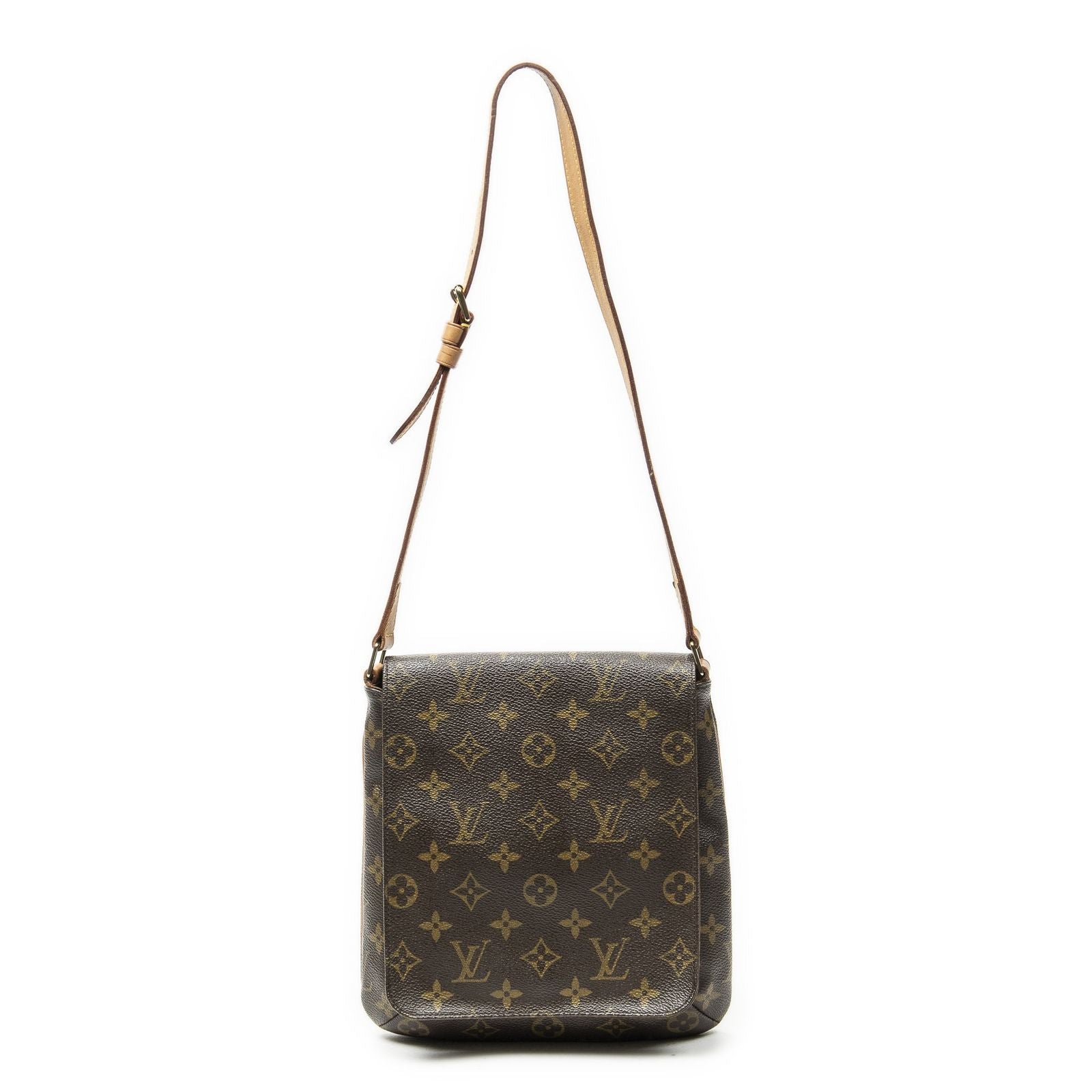 Louis Vuitton Musette Salsa Brown Monogram Canvas Shoulder