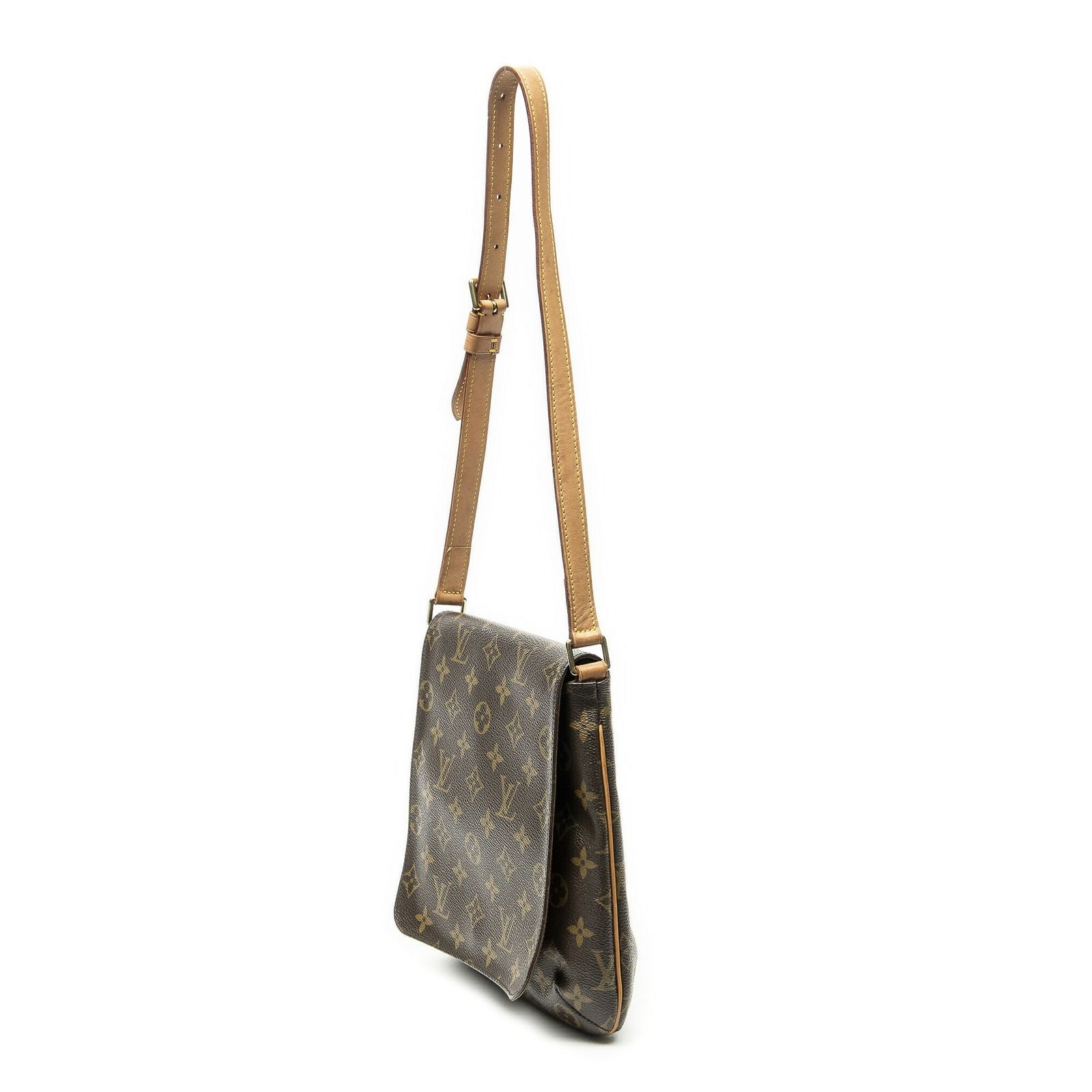 Louis Vuitton Musette Salsa Brown Monogram Canvas Shoulder — view 2