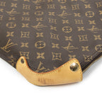Louis Vuitton Kabul Garment Brown Monogram Canvas Handbag — view 8