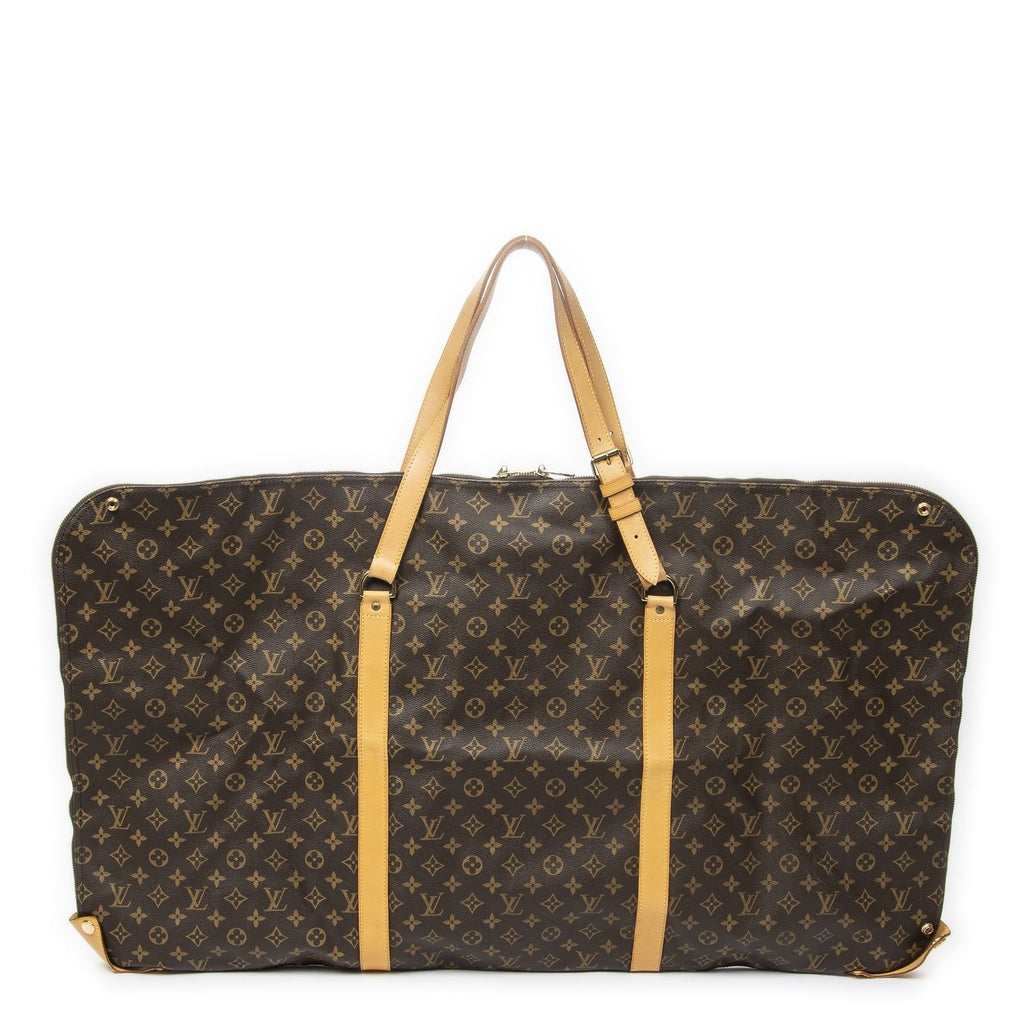 Louis Vuitton Kabul Garment Brown Monogram Canvas Handbag