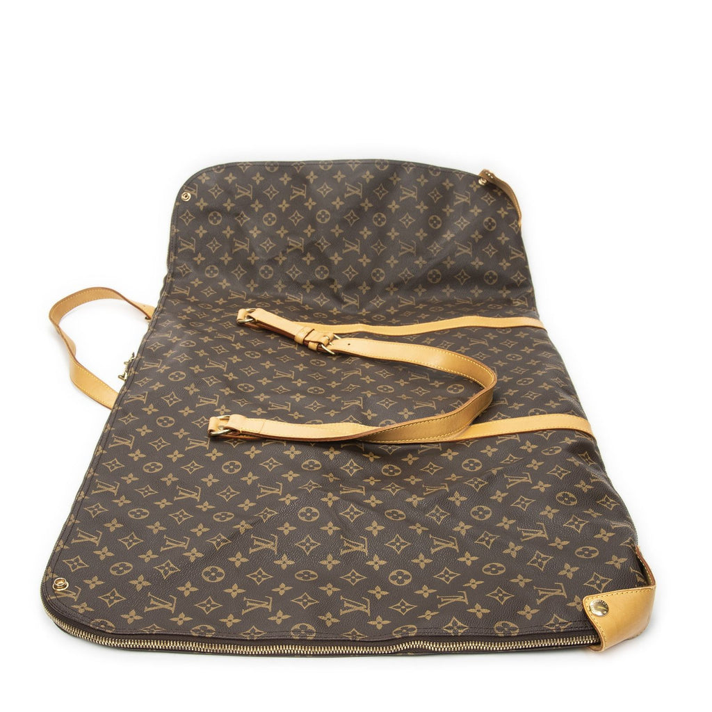 Louis Vuitton Kabul Garment Brown Monogram Canvas Handbag — view 4