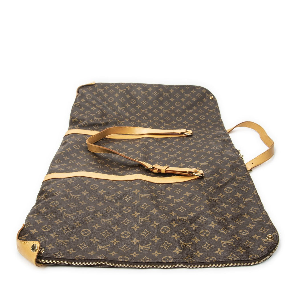 Louis Vuitton Kabul Garment Brown Monogram Canvas Handbag — view 3