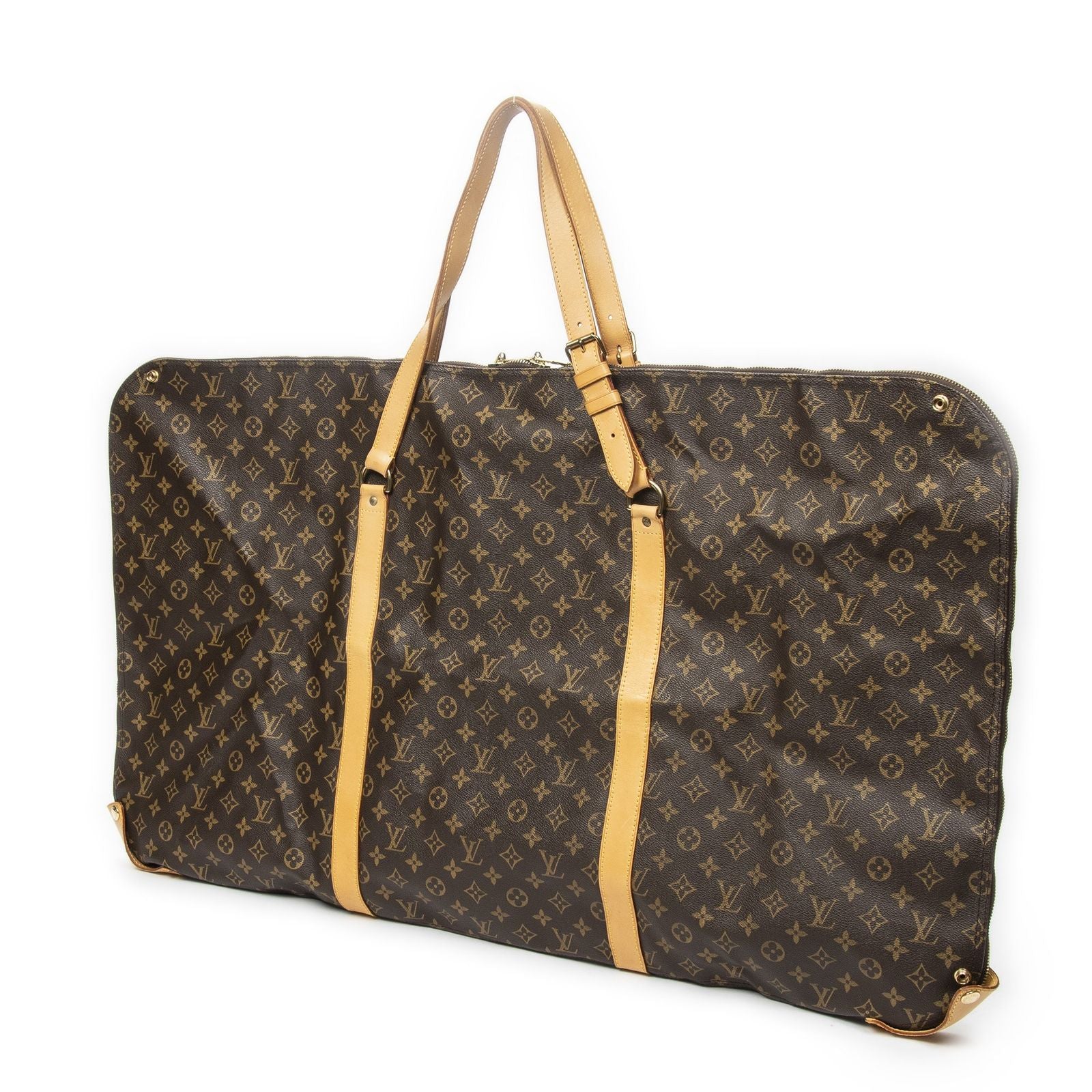 Louis Vuitton Kabul Garment Brown Monogram Canvas Handbag — view 2