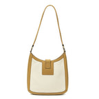 Gucci G Shoulder Bag Tan Beige Canvas — view 5
