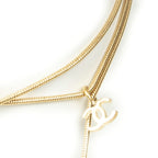 Chanel CC Rhinestone Pendant — view 3