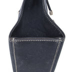 Fendi Vintage FF Marble Tote Blue Denim Canvas — view 7