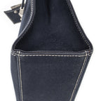 Fendi Vintage FF Marble Tote Blue Denim Canvas — view 8