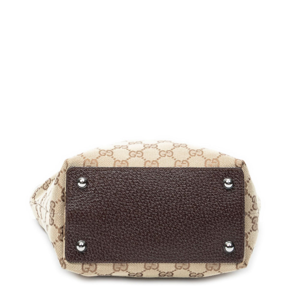 Gucci Eclipse Shoppingbeige Brown GG Canvas Shoulder — view 6