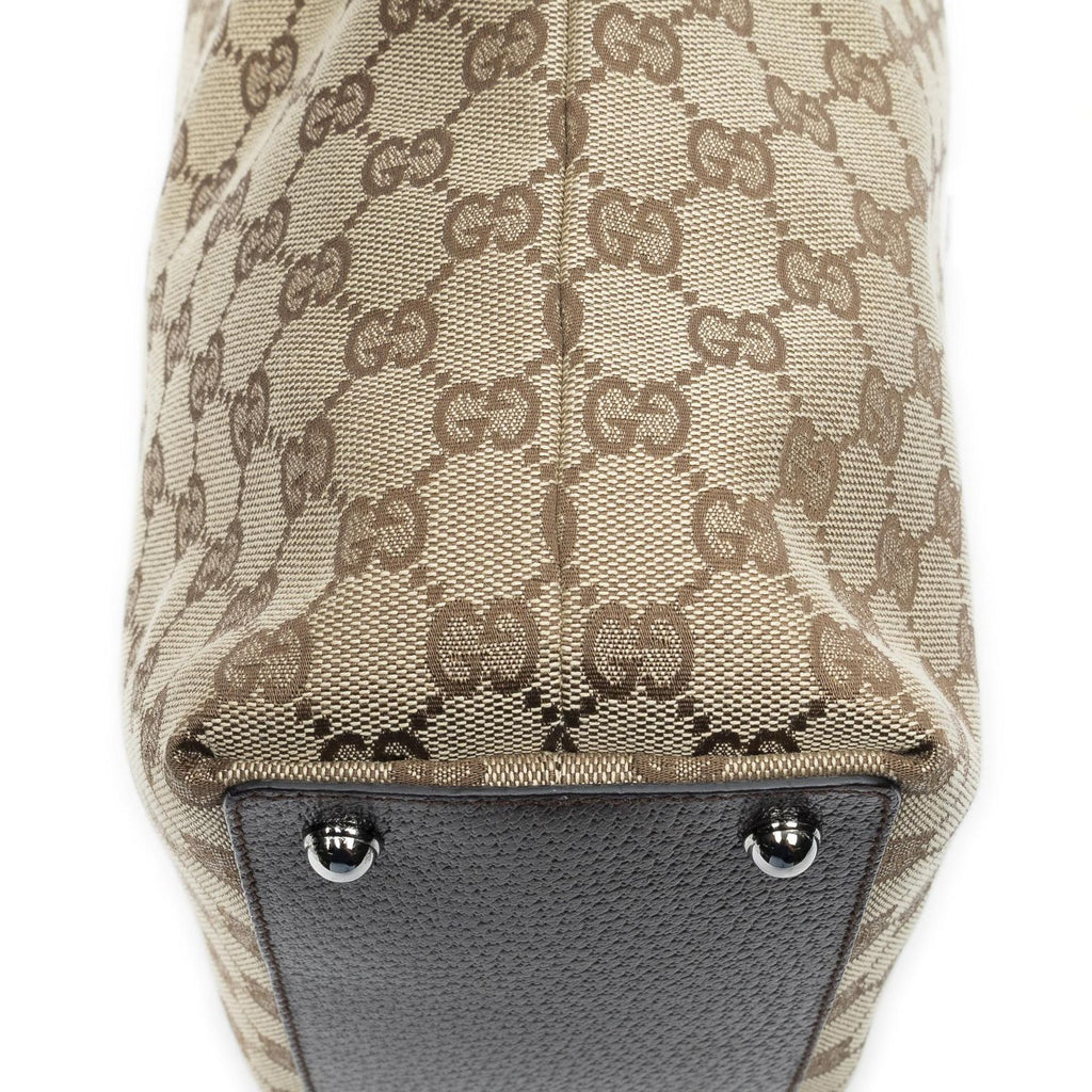 Gucci Eclipse Shoppingbeige Brown GG Canvas Shoulder — view 7