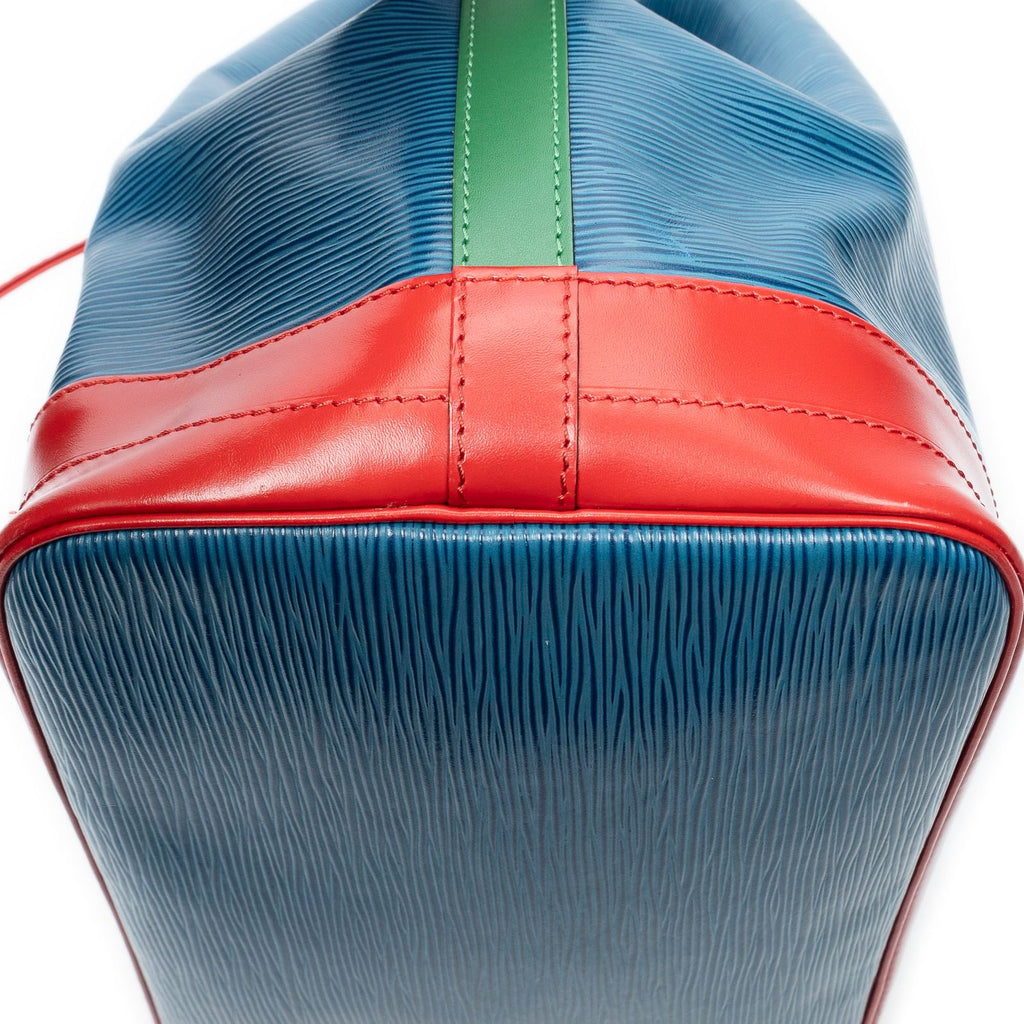 Louis Vuitton Noe Tricolor Blue Red Green — view 7