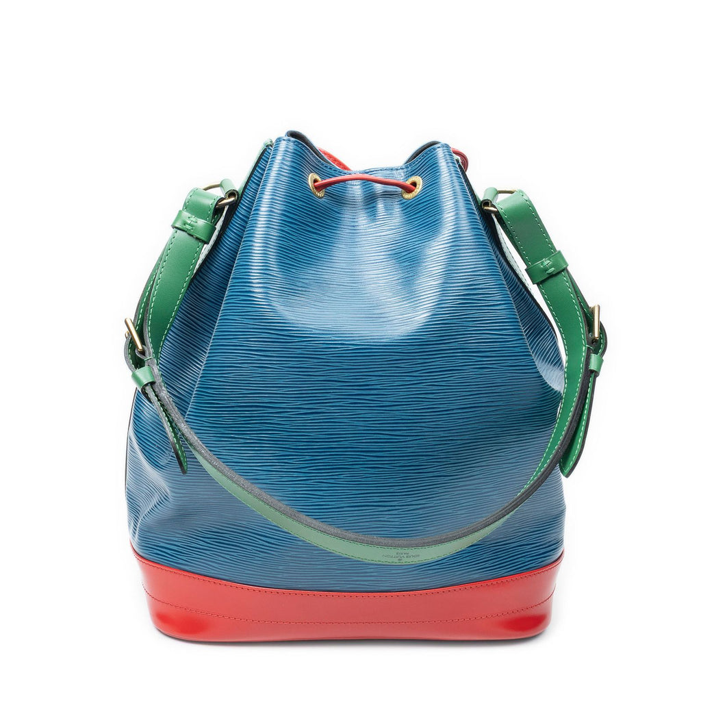 Louis Vuitton Noe Tricolor Blue Red Green — view 5
