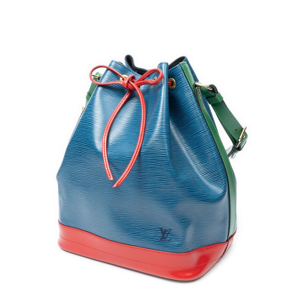 Louis Vuitton Noe Tricolor Blue Red Green — view 2