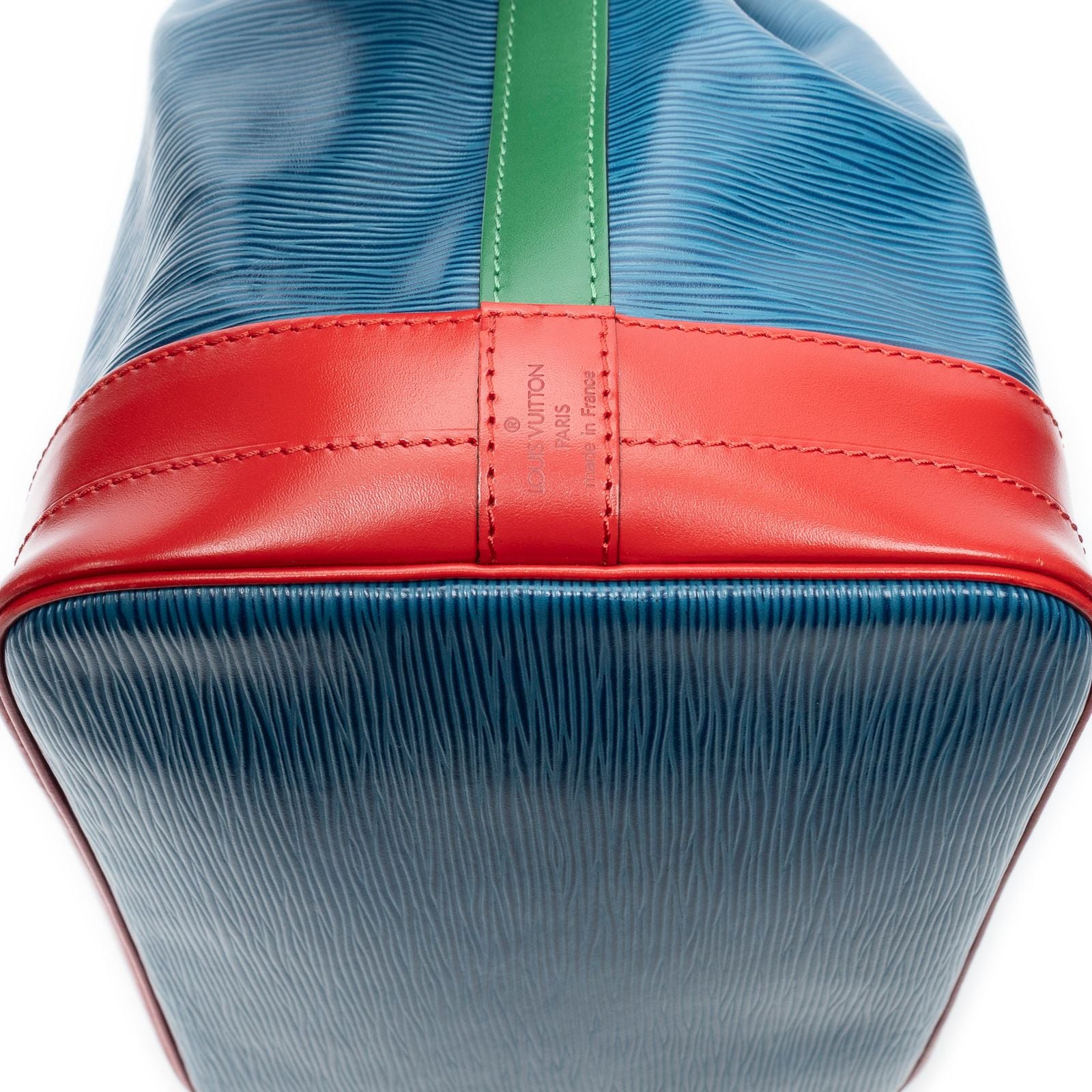 Louis Vuitton Noe Tricolor Blue Red Green — view 8